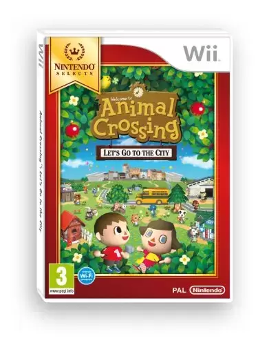 Nintendo Wii Games - Animal Crossing : Let\'s go to the city - Nintendo Selects