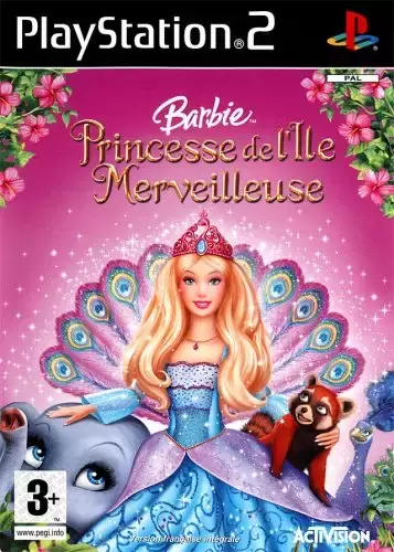 Jeux PS2 - Barbie : princesse de l\'ile merveilleuse