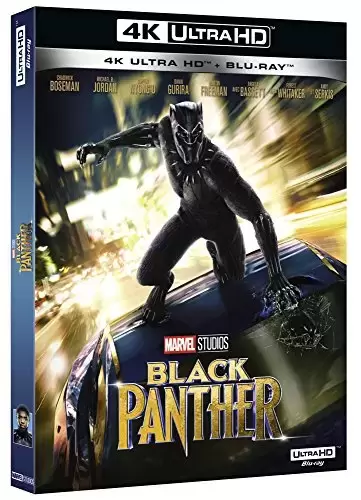 Films MARVEL - Black Panther 4K Ultra HD + Blu-ray 2D - Marvel