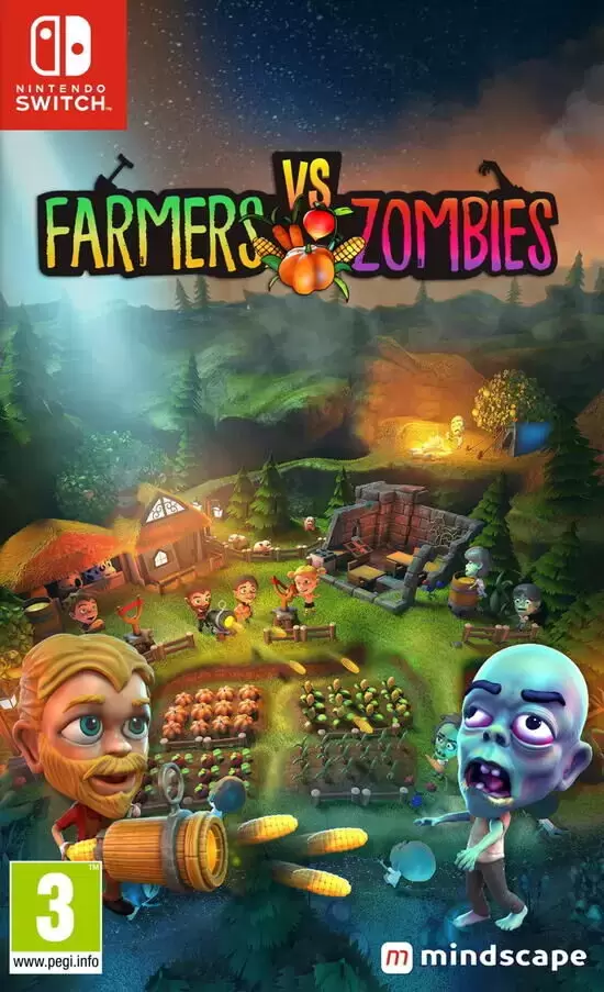 Jeux Nintendo Switch - Farmers Vs Zombies