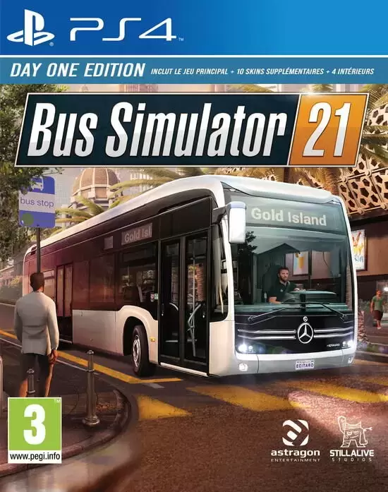 Jeux PS4 - Bus Simulator 2021 - Day one Edition