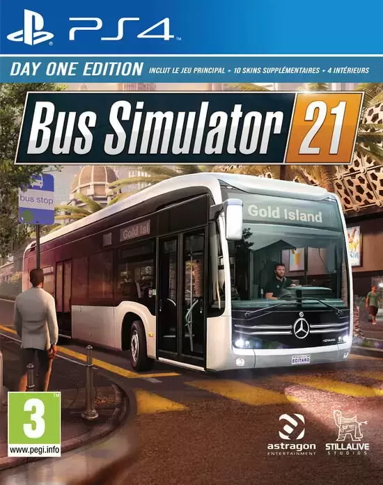 PS4 Games - Bus Simulator 2021 - Day one Edition