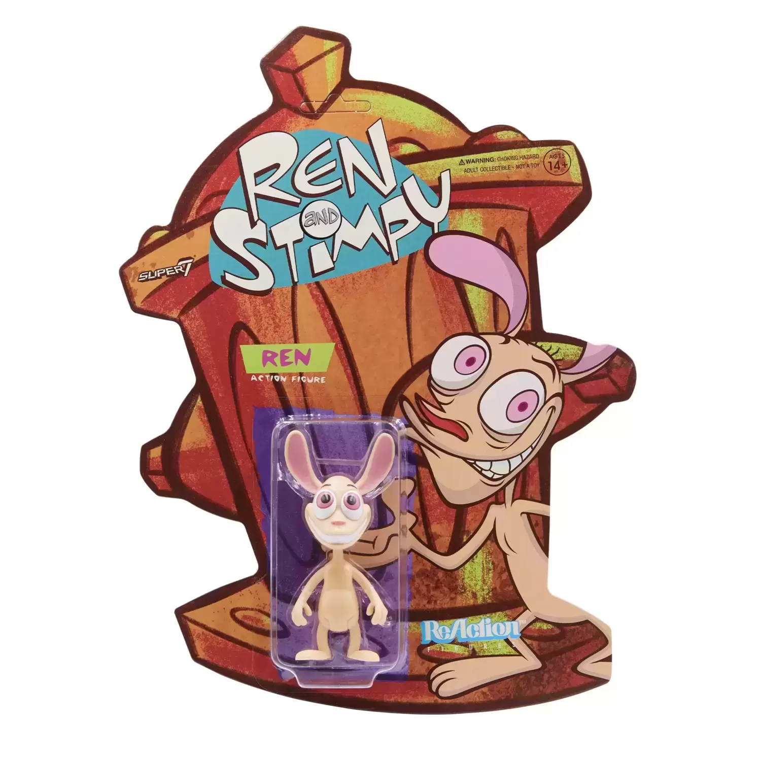 ReAction Figures - Ren & Stimpy - Ren