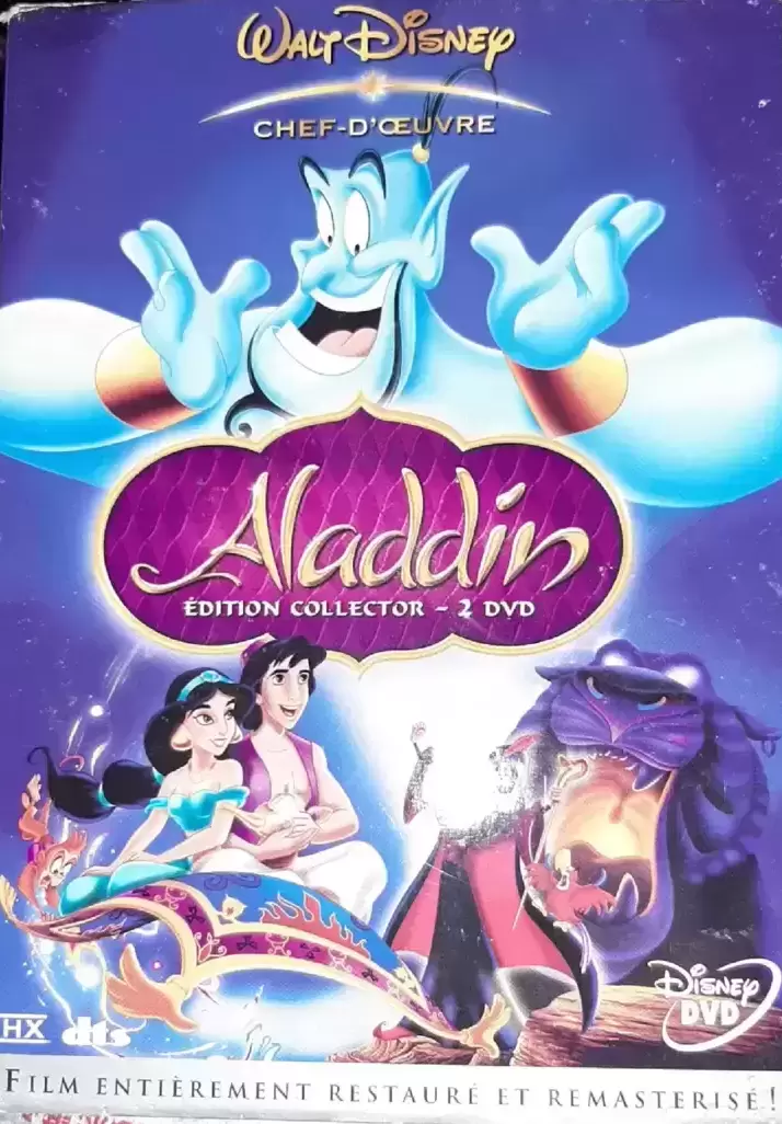 Les grands classiques de Disney en DVD - Aladdin
