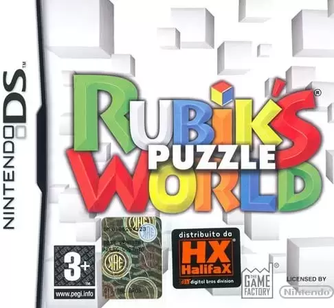 Nintendo DS Games - Rubik\'s Puzzle World