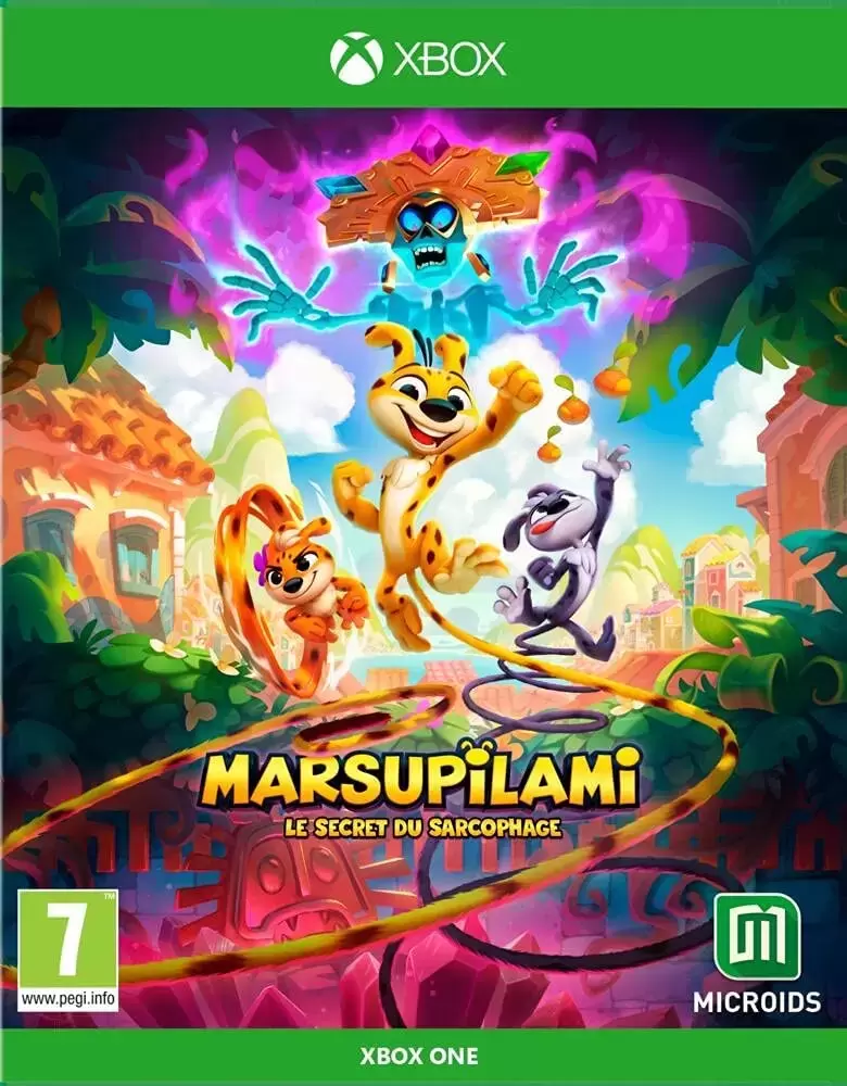 Jeux XBOX One - Marsupilami Le Secret Du Sarcophage Edition Tropicale