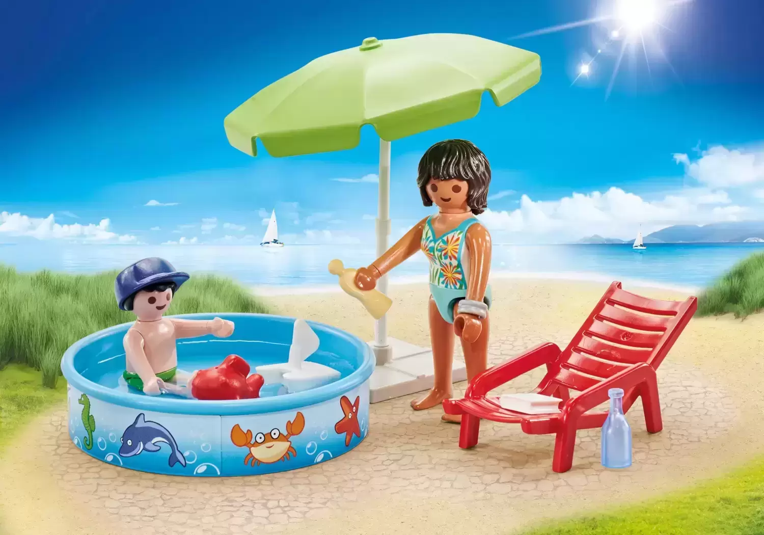 Playmobil en vacances - Vacanciers de l\'été