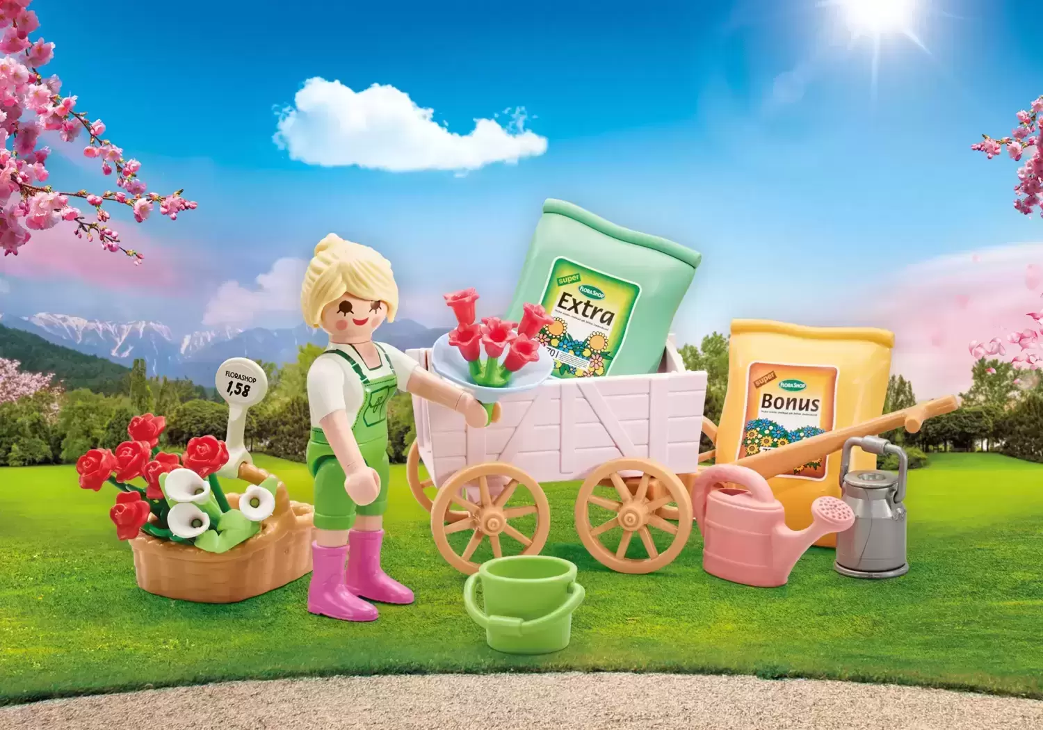 Playmobil Farmers - 4 seasons-set spring