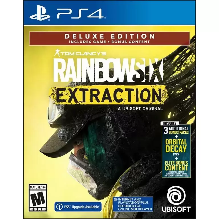PS4 Games - Tom Clancy\'s Rainbow Six: Extraction Deluxe Edition