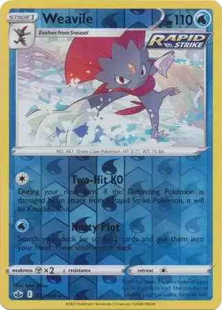 Chilling Reign - Weavile Reverse