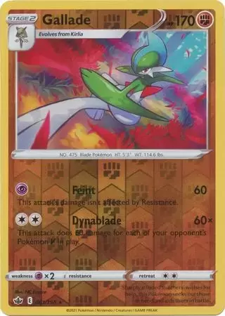 Chilling Reign - Gallade Reverse