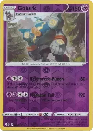 Chilling Reign - Golurk Reverse