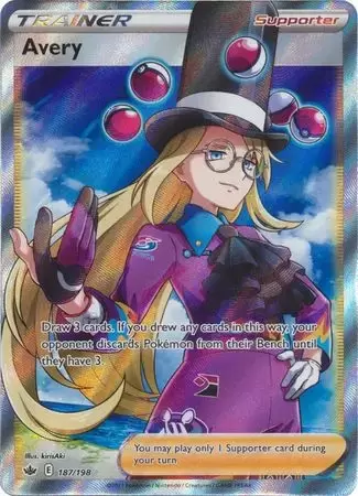 Avery - Chilling Reign Pokémon card 187/198