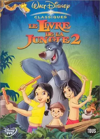 Les grands classiques de Disney en DVD - Le Livre de la Jungle 2