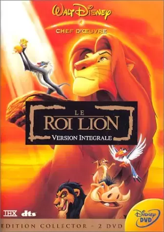 Les grands classiques de Disney en DVD - Le Roi Lion [Édition Collector]