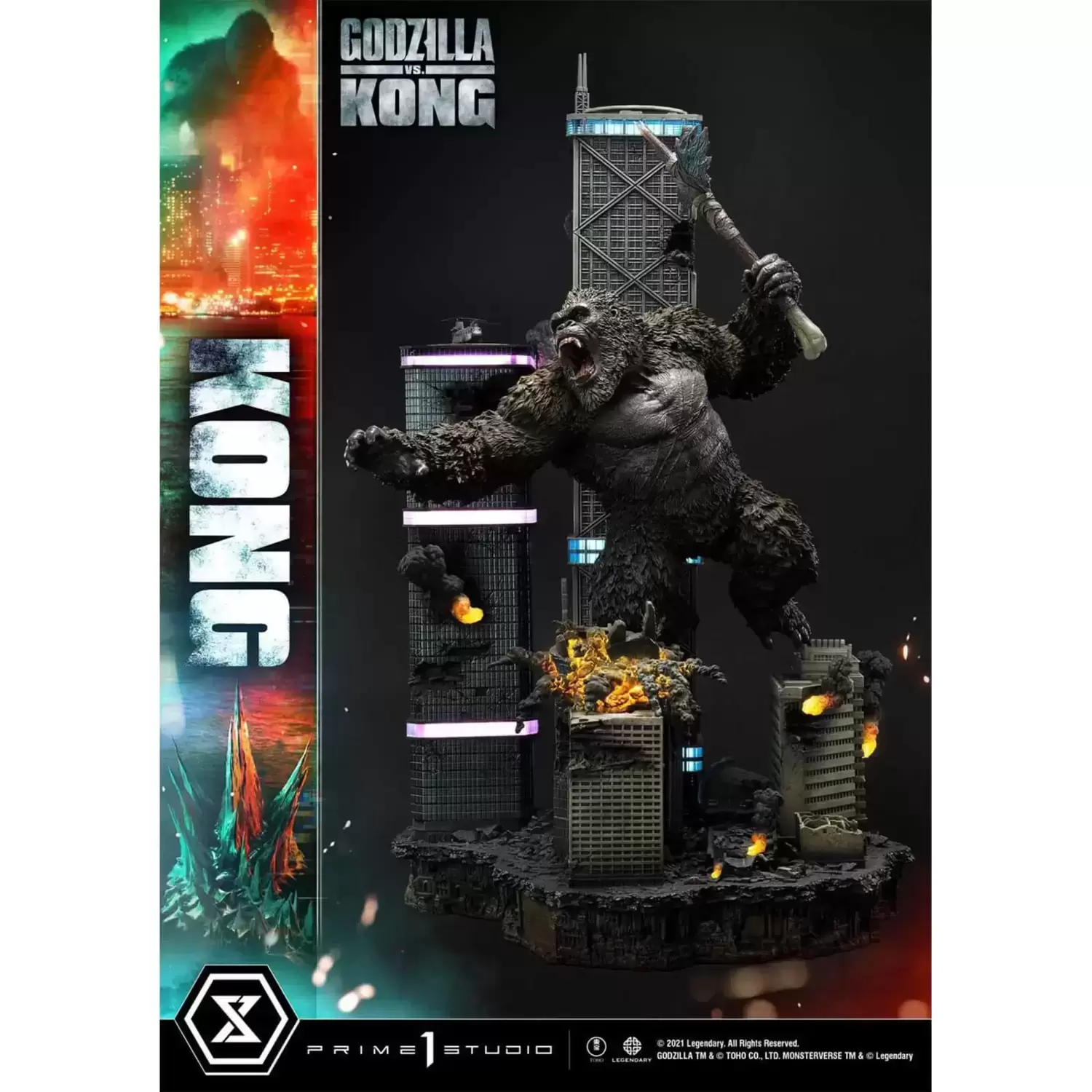 Prime 1 Studio - Godzilla vs. Kong - Kong (Final Battle) - Ultimate Diorama Masterline 