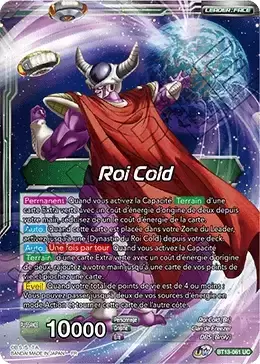 Supreme Rivalry [BT13] - Roi Cold // Roi Cold, Dominateur de la Dynastie galactique