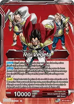 Supreme Rivalry [BT13] - Roi Vegeta // Roi Vegeta, Meneur de la Rébellion Saiyan