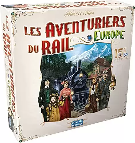 Les Aventuriers du Rail - Les Aventuriers du Rail Europe - Edition Collector : 15ème Anniversaire