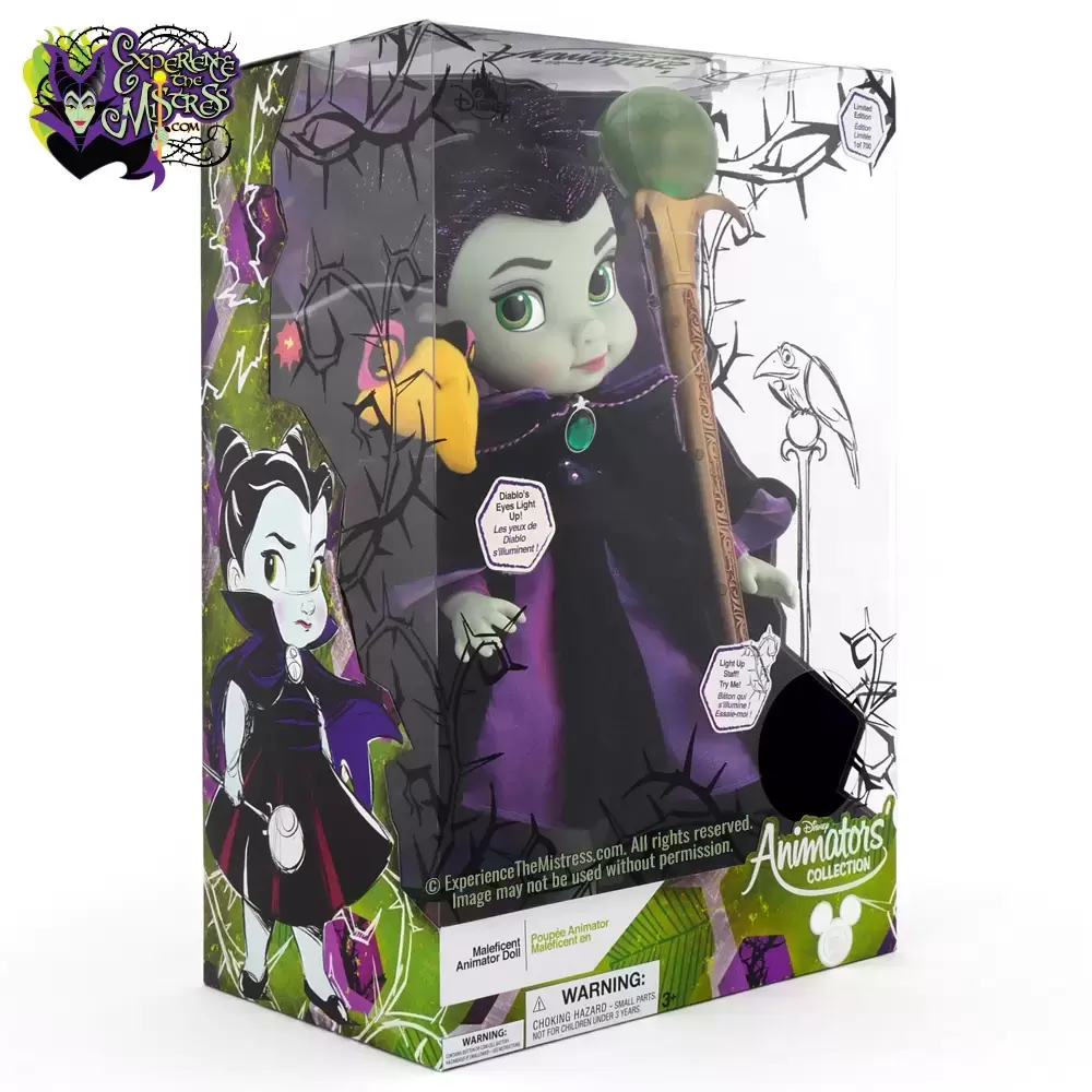 Maleficent Animator D23 Exclusive - Disney Animators' Collection doll