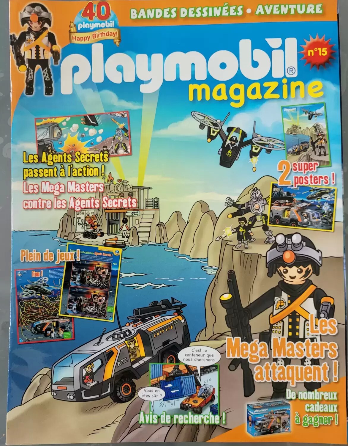 Playmobil Magazine - Les Mega Masters attaquent