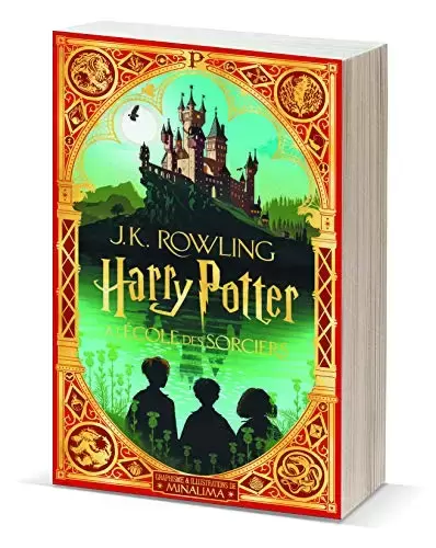 Livres Harry Potter et Animaux Fantastiques - Harry Potter à l\'école des sorciers - Illustrations par MinaLima