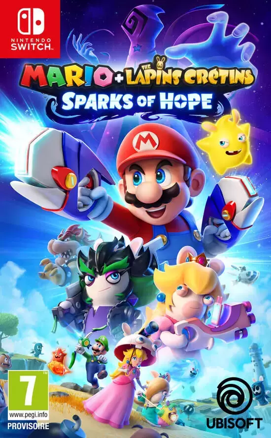 Nintendo Switch Games - Mario + The Lapins Cretins Sparks Of Hope