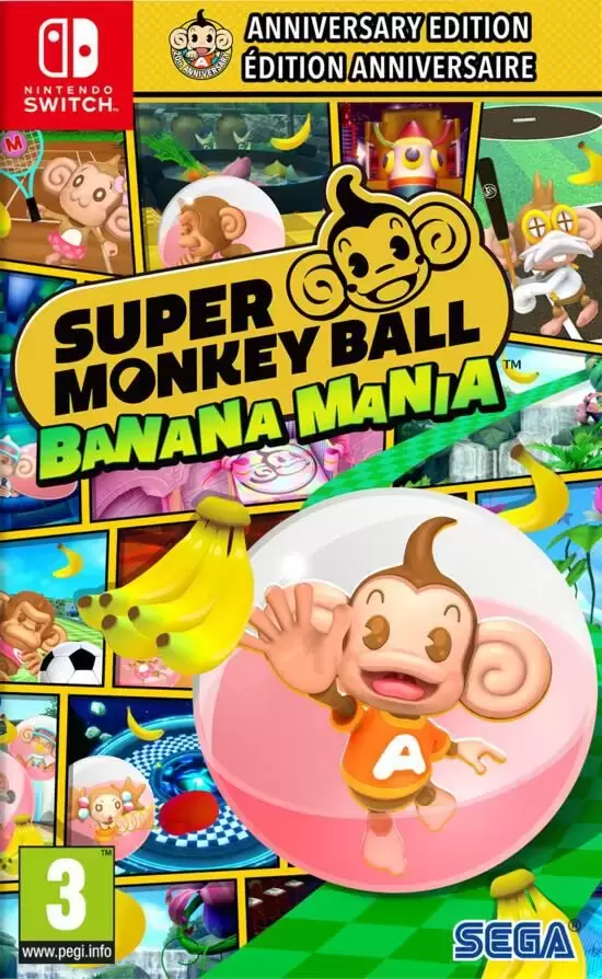 Jeux Nintendo Switch - Super Monkey Ball Banana Mania