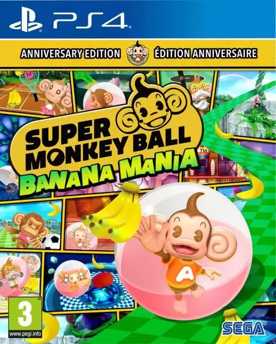 PS4 Games - Super Monkey Ball Banana Mania