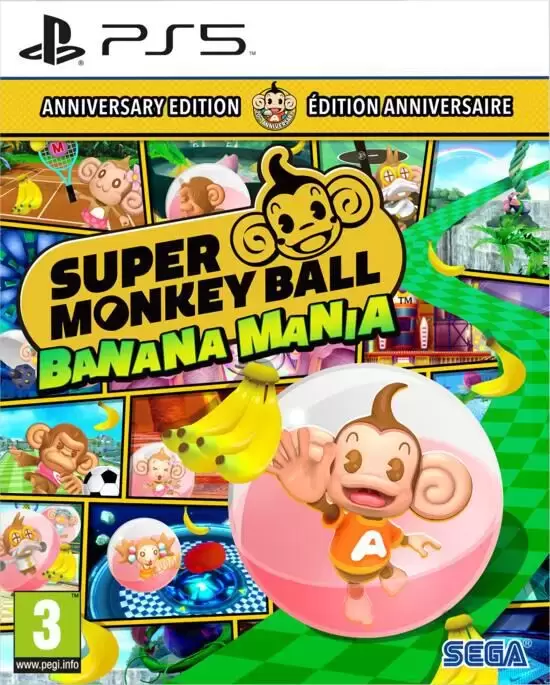 PS5 Games - Super Monkey Ball Banana Mania