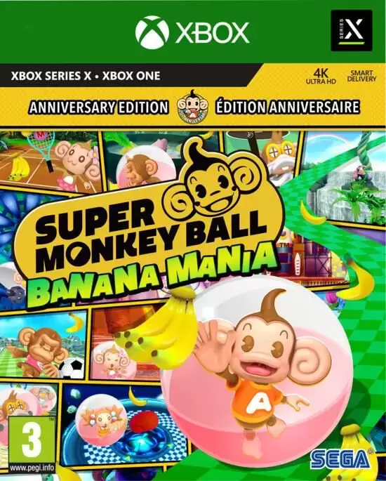 Jeux XBOX One - Super Monkey Ball Banana Mania