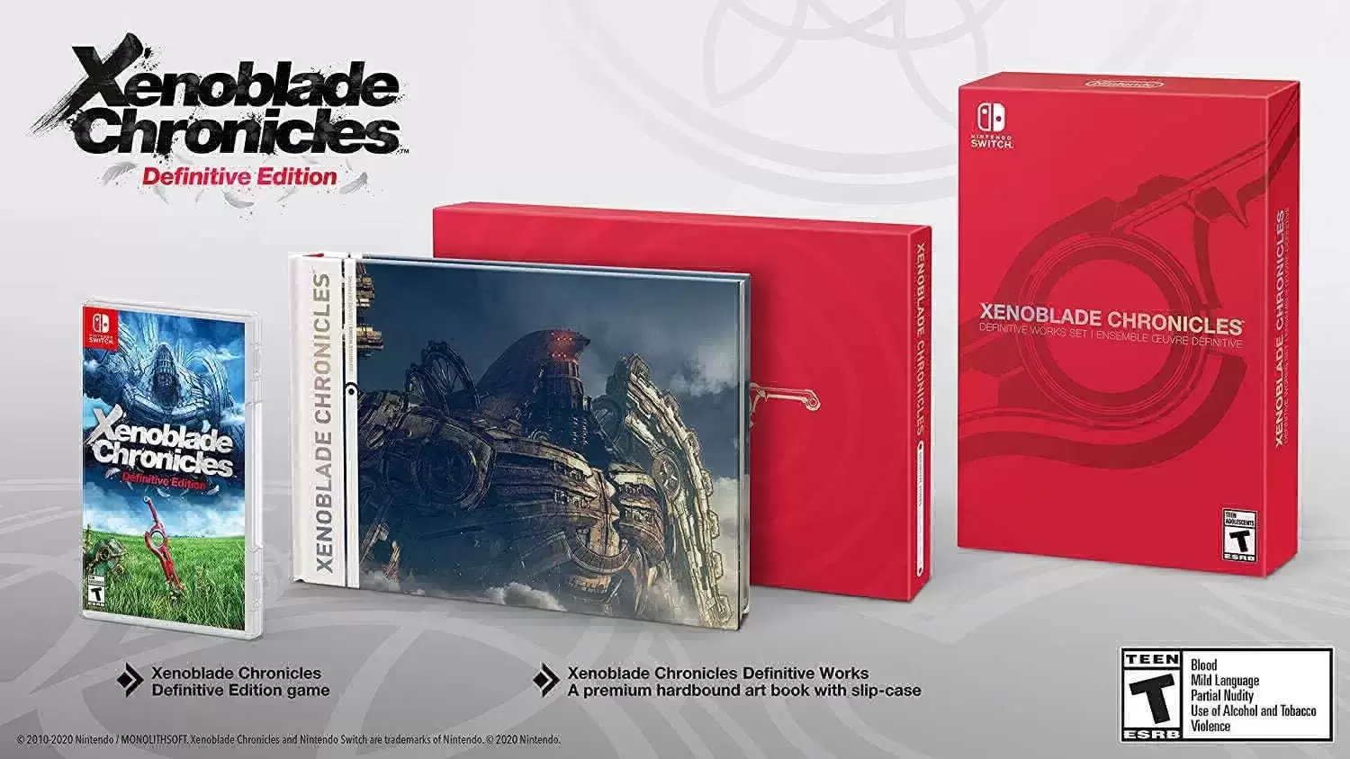Jeux Nintendo Switch - Xenoblade Chronicles (Definitive Works Set)