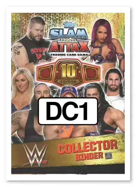 Slam Attax 10th Edition - AJ Styles - Limited Edition