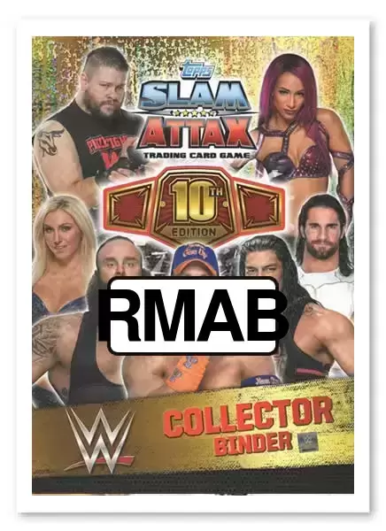 Slam Attax 10th Edition - Chris Jericho - Authentic Ring Mat Memorabilia