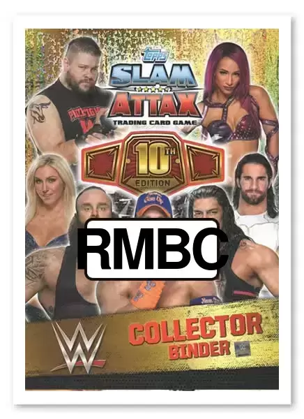 Slam Attax 10th Edition - Dean Ambrose - Authentic Ring Mat Memorabilia