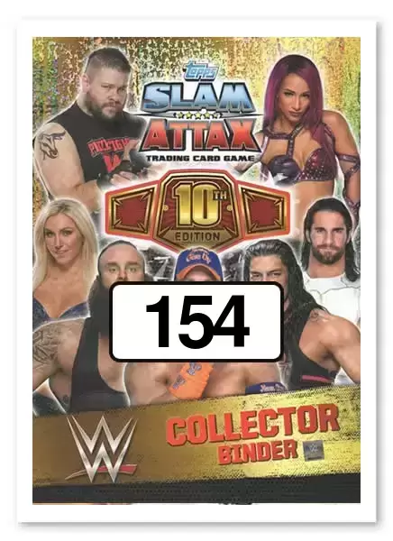 Slam Attax 10th Edition - Jimmy Uso - Smackdown Live