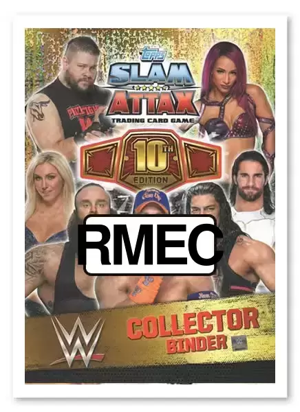 Slam Attax 10th Edition - John Cena - Authentic Ring Mat Memorabilia