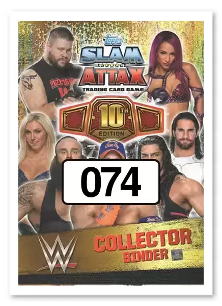 Slam Attax 10th Edition - John Cena & Nikki Bella (Wrestlemania 33) - OMG