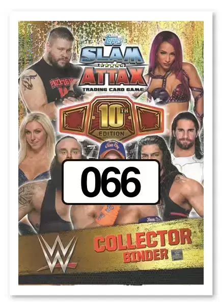 Slam Attax 10th Edition - John Cena (Royal Rumble 2017) - OMG