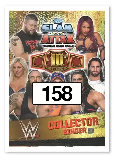 Slam Attax 10th Edition - Kevin Owens - Smackdown Live