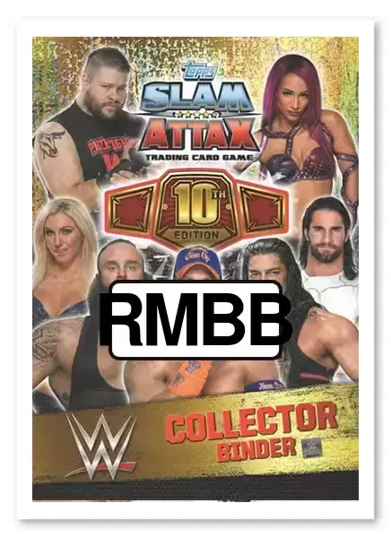 Slam Attax 10th Edition - Seth Rollins - Authentic Ring Mat Memorabilia