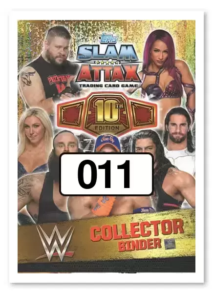 Slam Attax 10th Edition - Seth Rollins - Champion