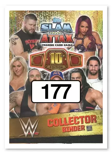 Slam Attax 10th Edition - Tyler Breeze - Smackdown Live