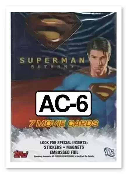 Topps Superman Returns - Kevin Spacey as Lex Luthor - Autograph Card