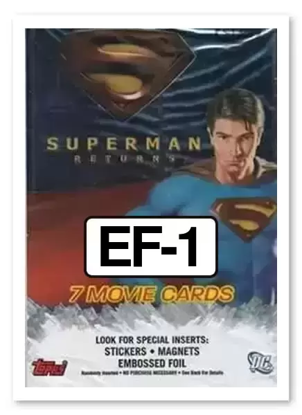Topps Superman Returns - Superman - Embossed Foil
