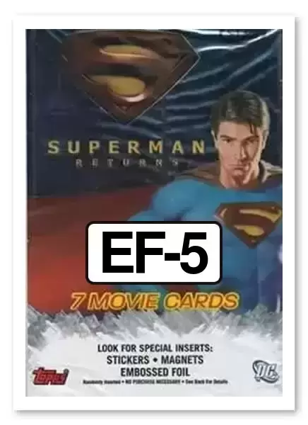 Topps Superman Returns - Superman - Embossed Foil