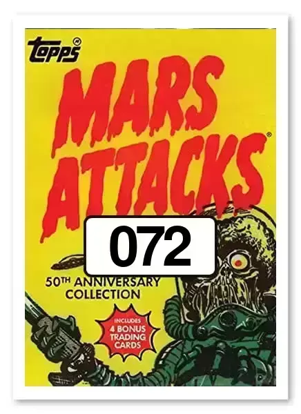 Topps Mars Attacks - Checklist