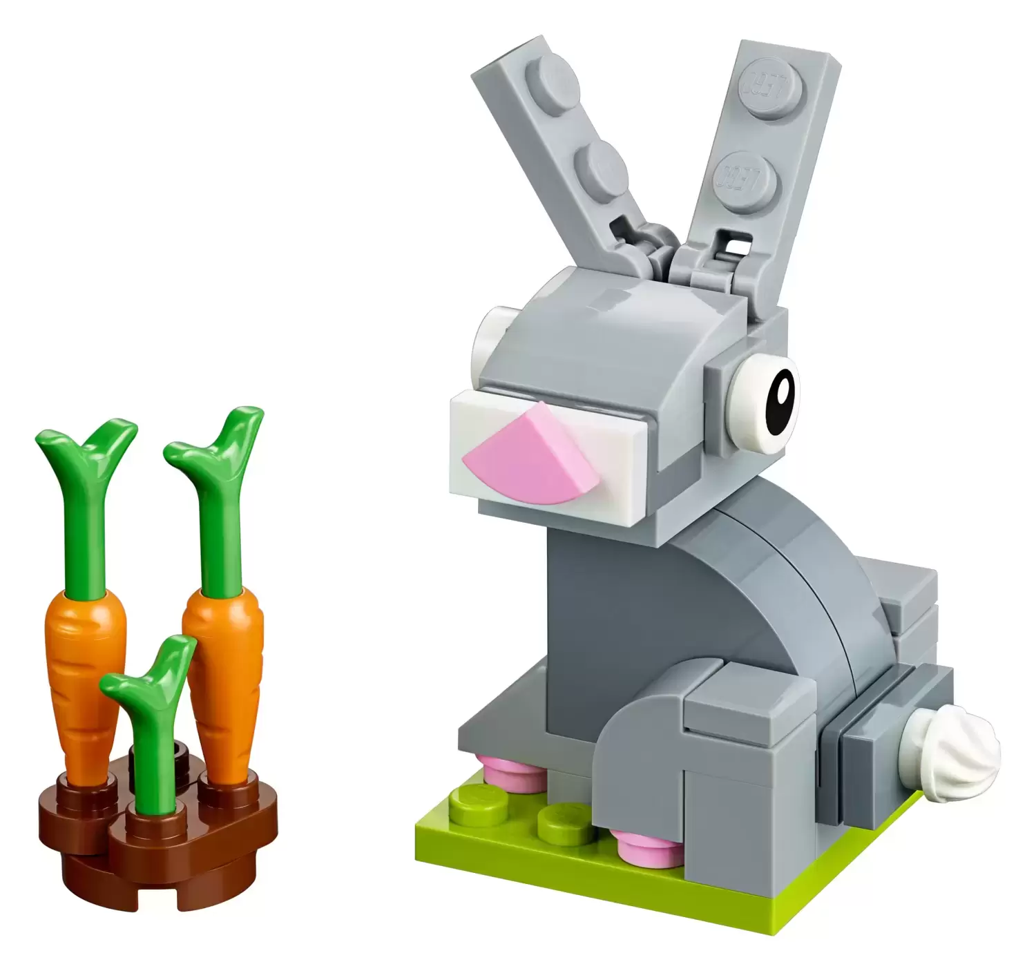 LEGO Saisonnier - Le modèle miniature du mois d\'avril 2020 : le lapin de Pâques