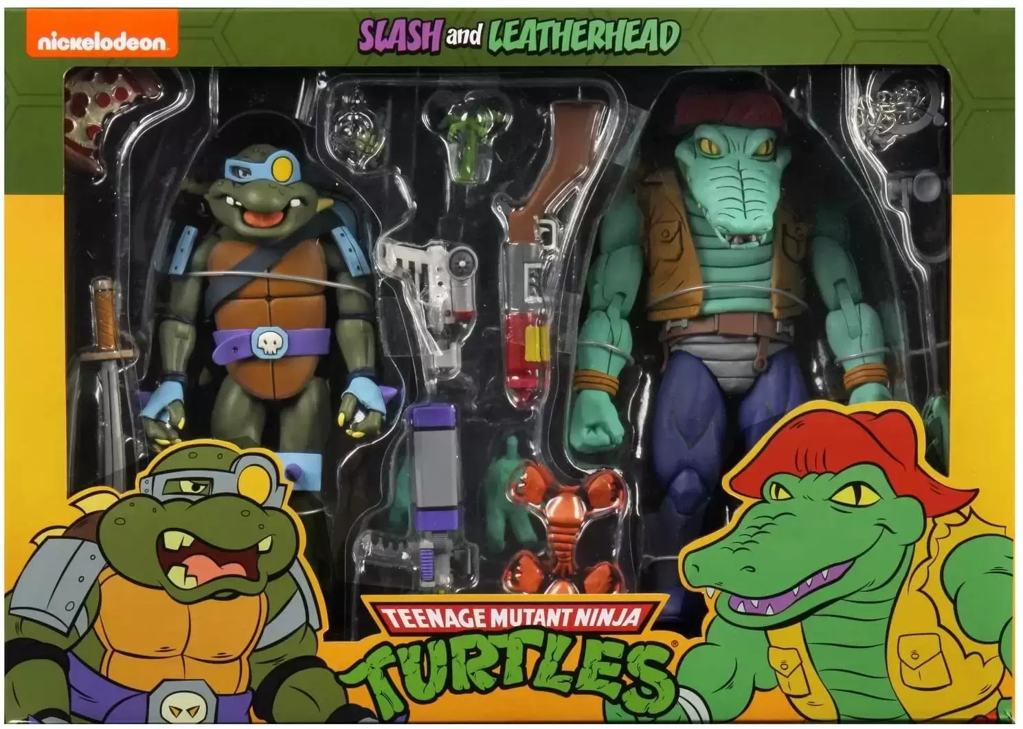 NECA - TMNT - Leather Head and Slash