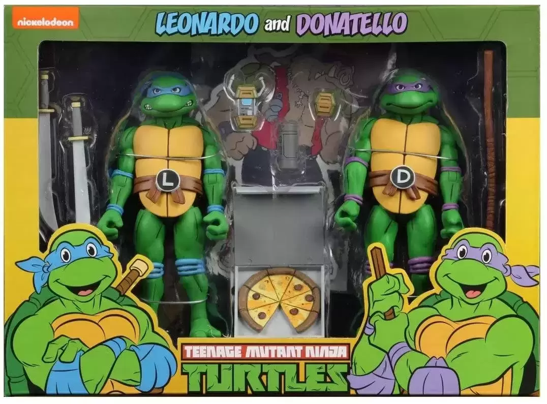 NECA - TMNT - Leonardo & Donatello